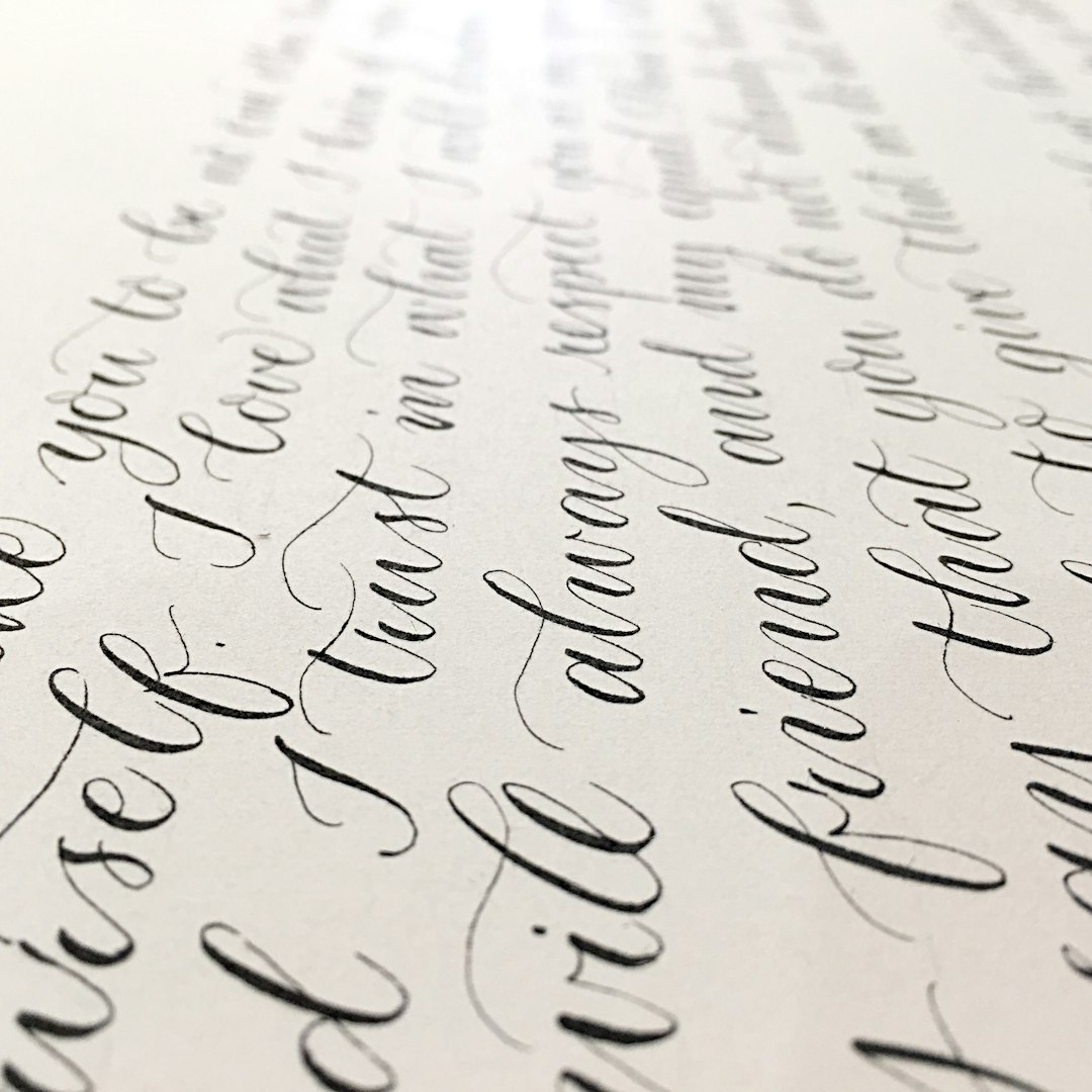 Custom Lettering