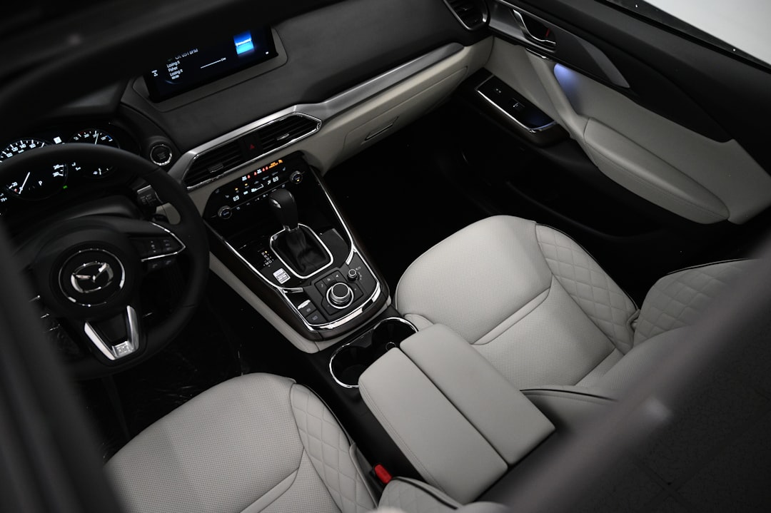 Luxury car interior