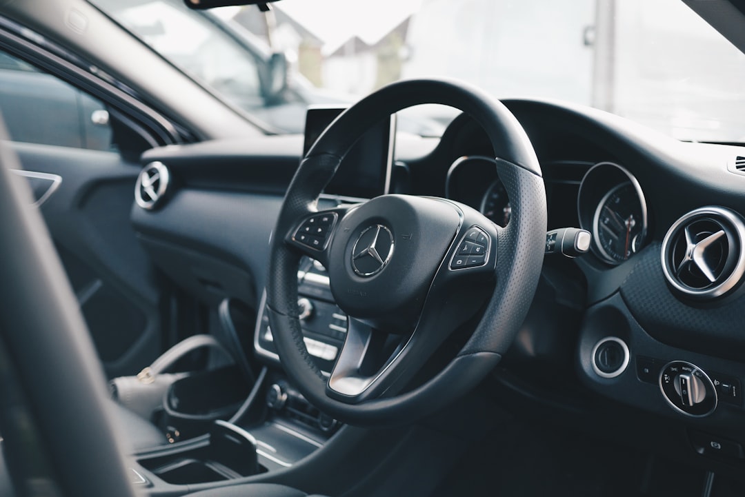 Clean car interior
