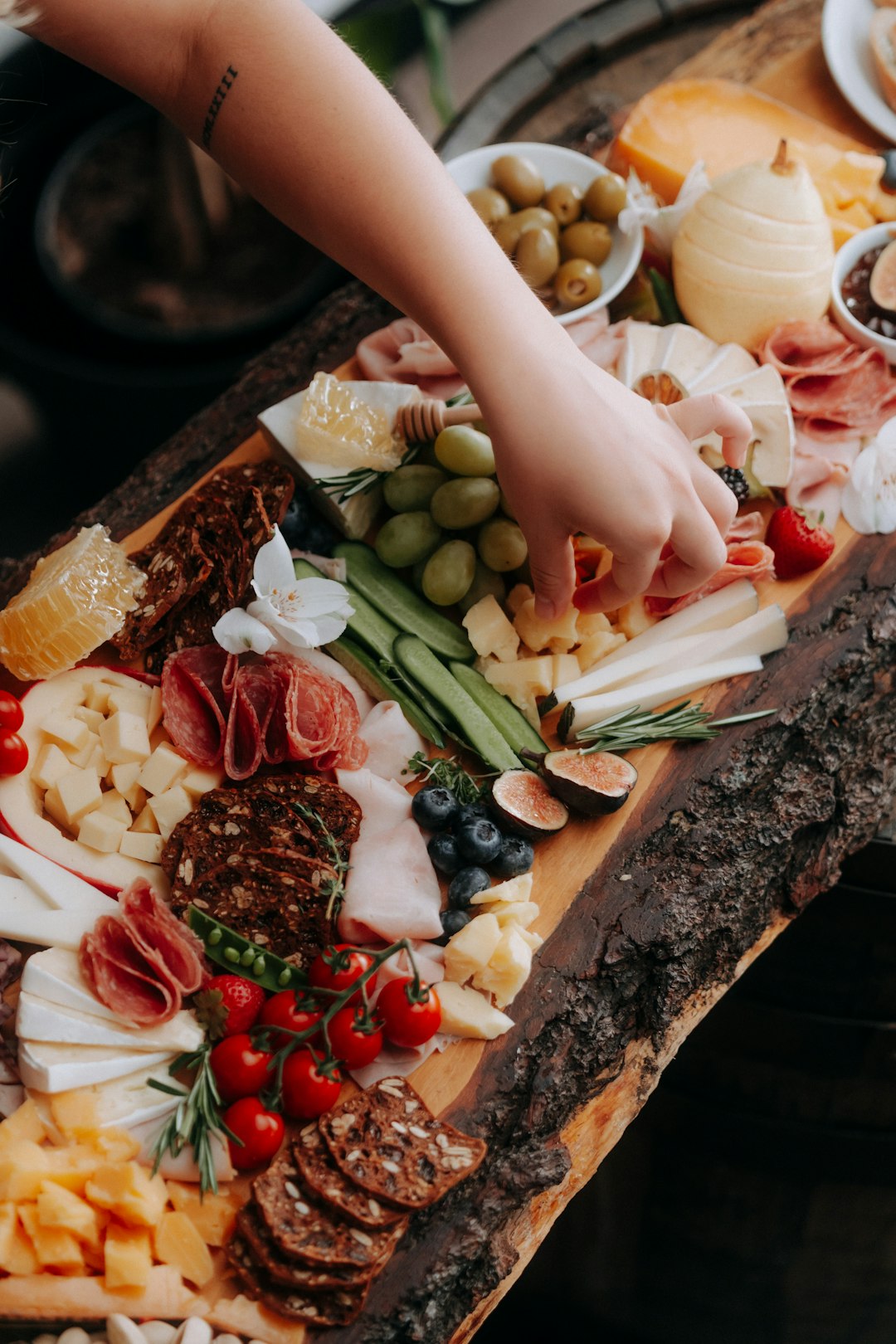 Charcuterie Background