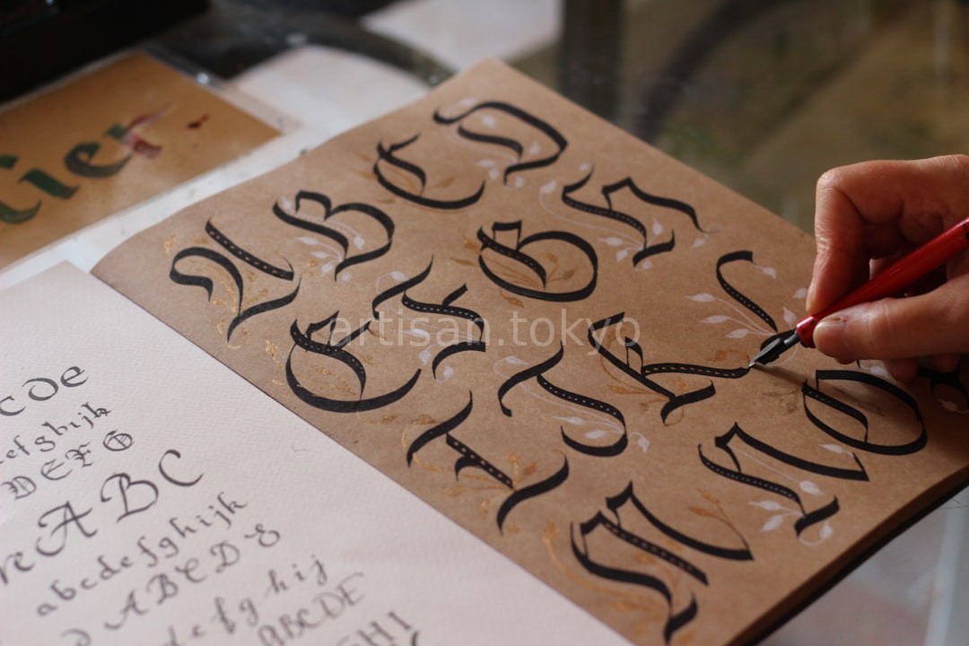 Calligraphy background