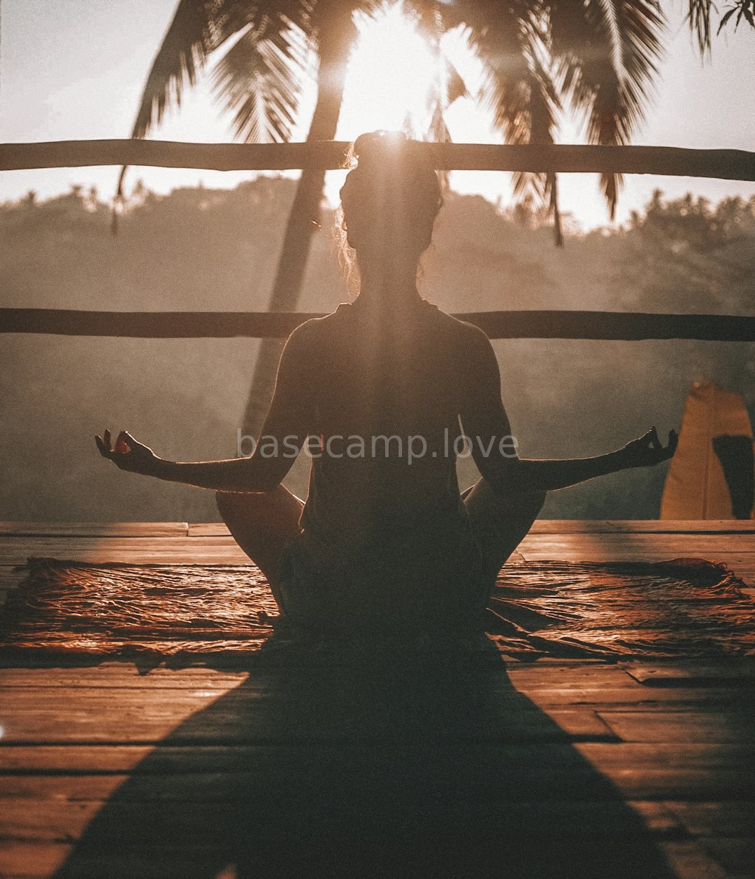 Serene Yoga Atmosphere