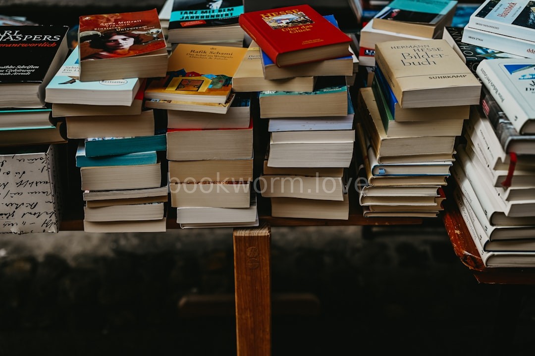 Leather bound book collection