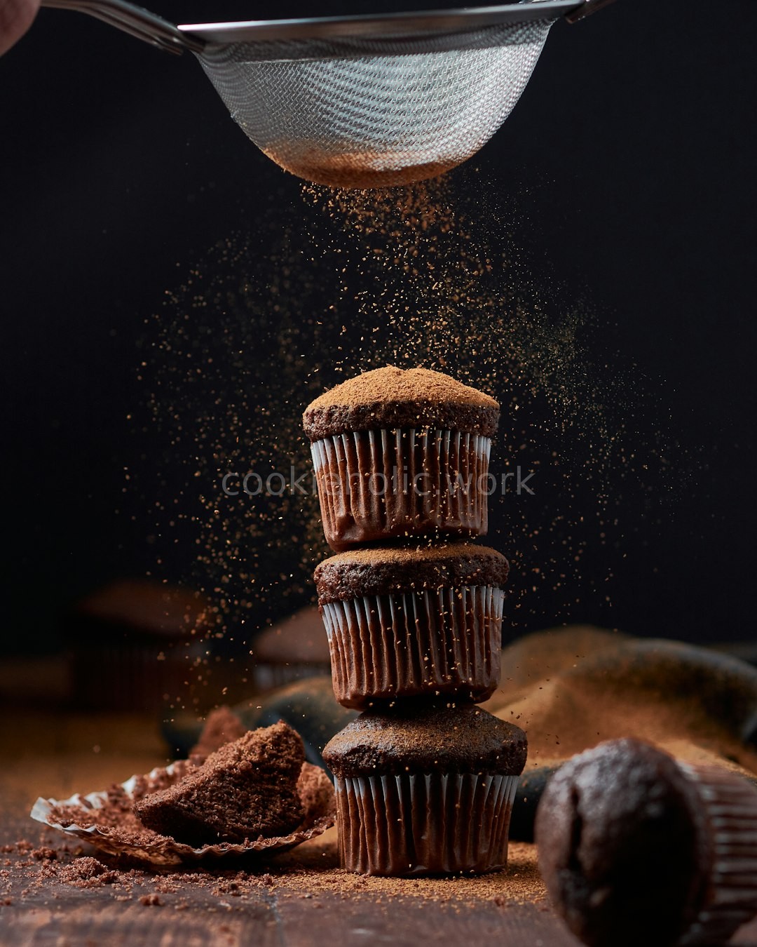 Baker at work