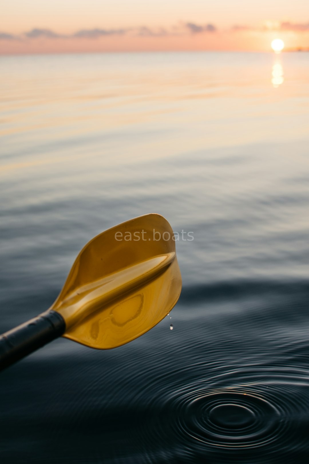 Canoe on water