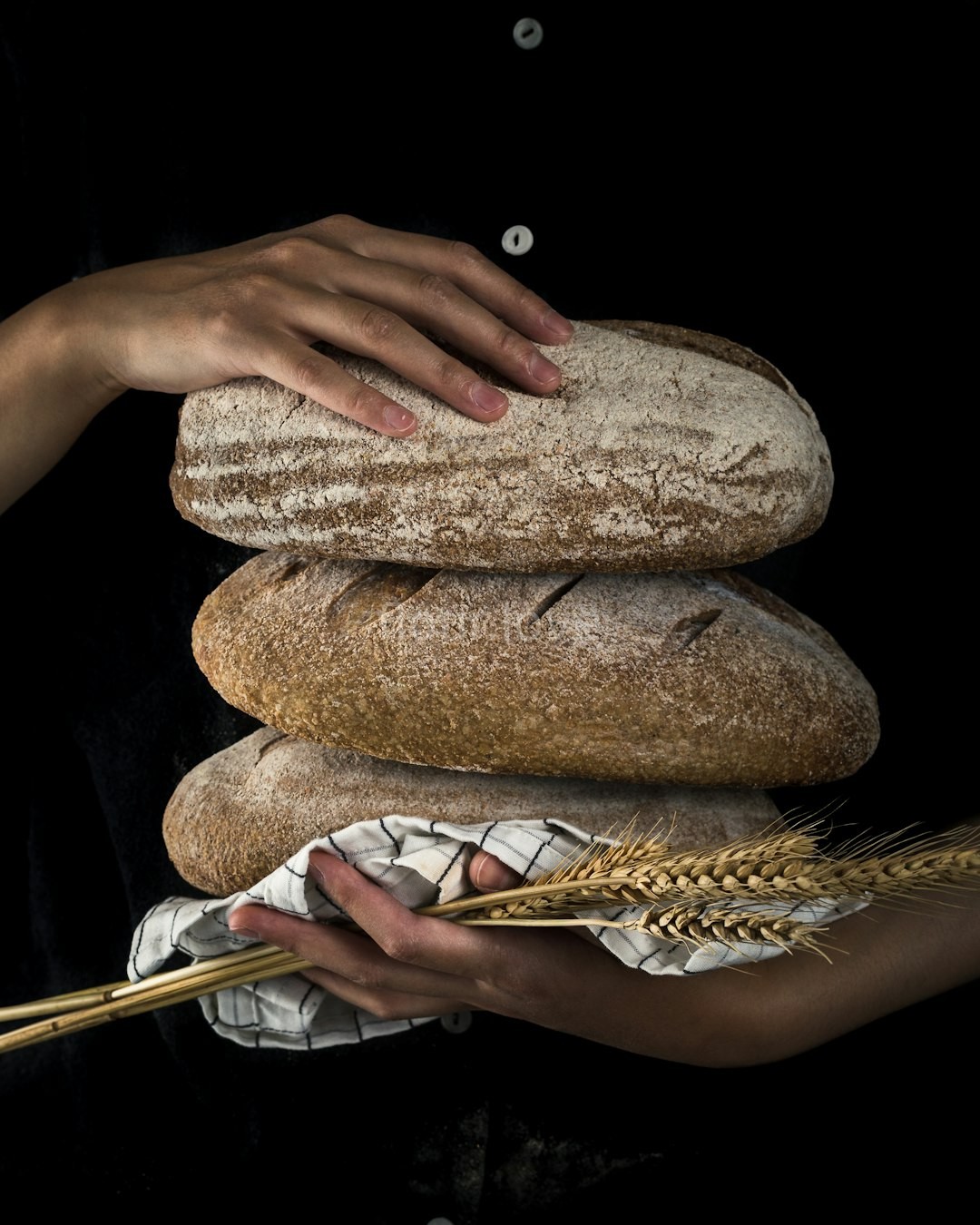 Baker at work