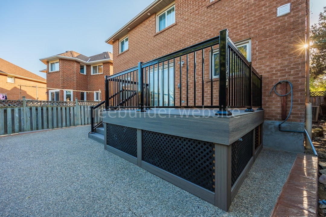 Stone Decking Background