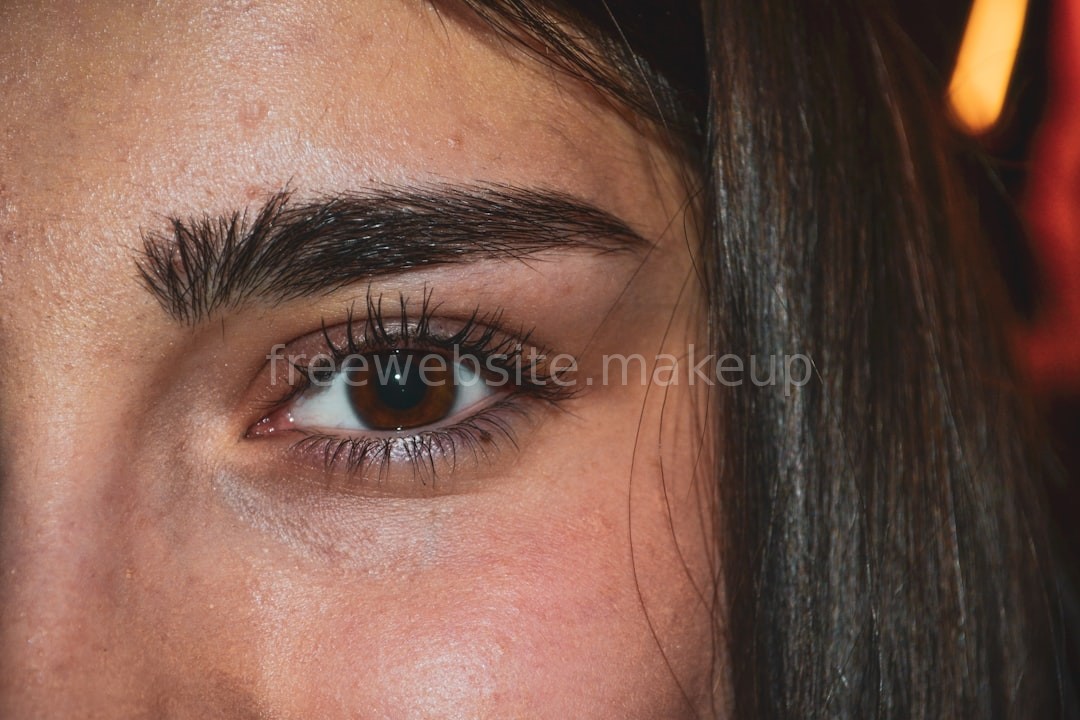Close up Brow