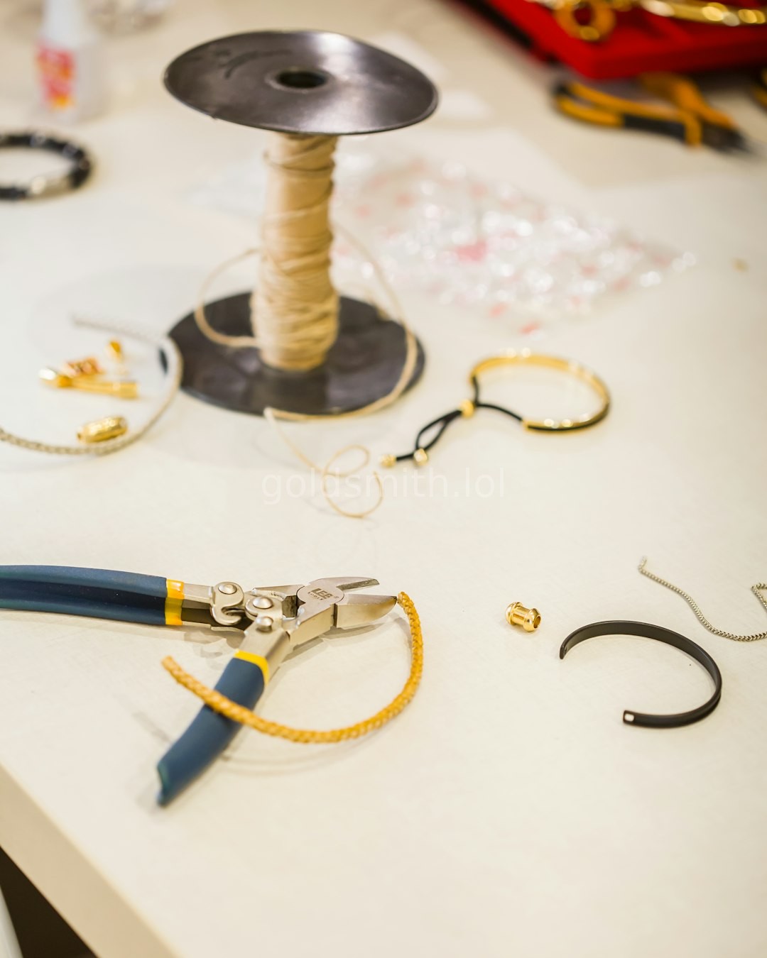 Jewelry craft backdrop