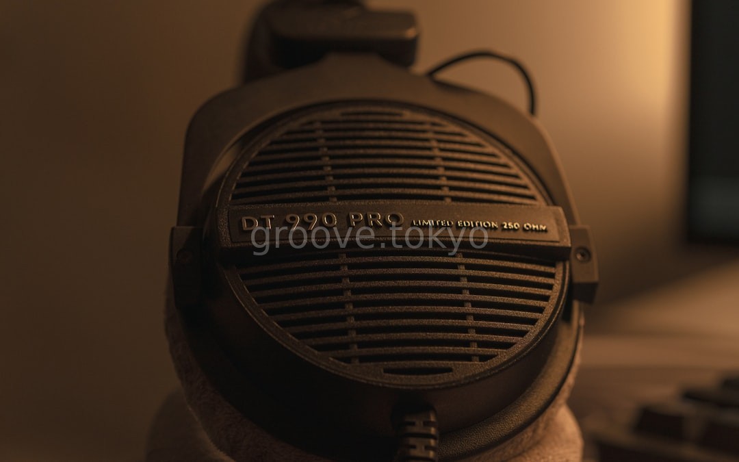 Sound waves background