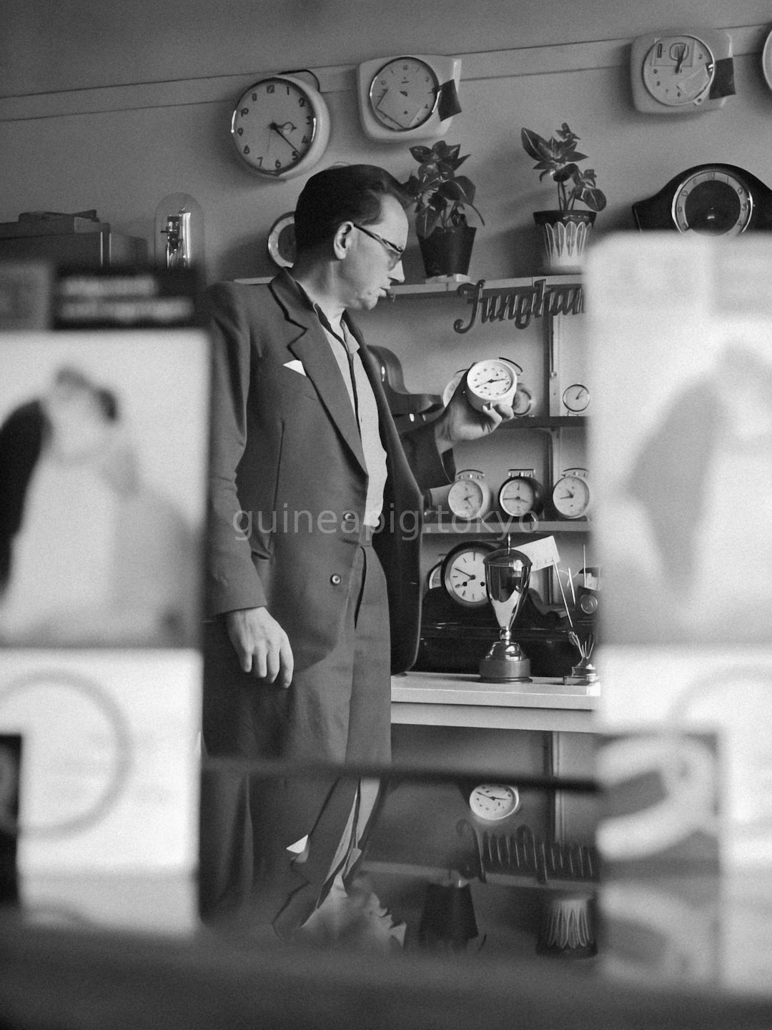 Watchmaker working