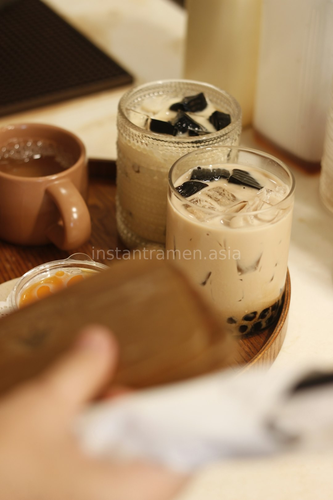 Boba shop interior