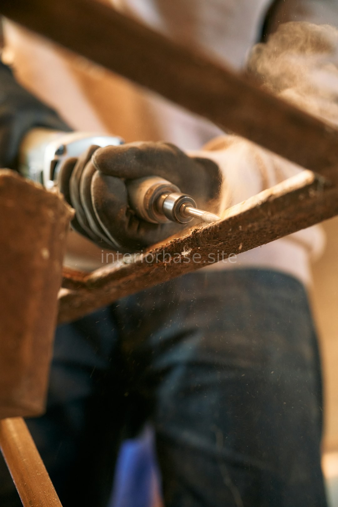 Craftsman at work