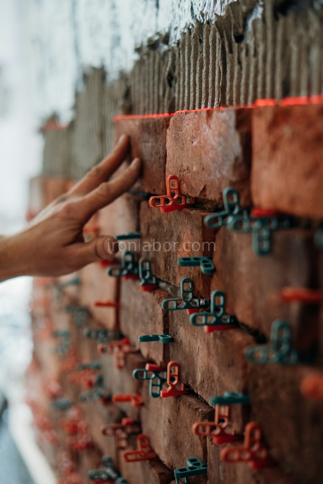 Master Bricklayer at work