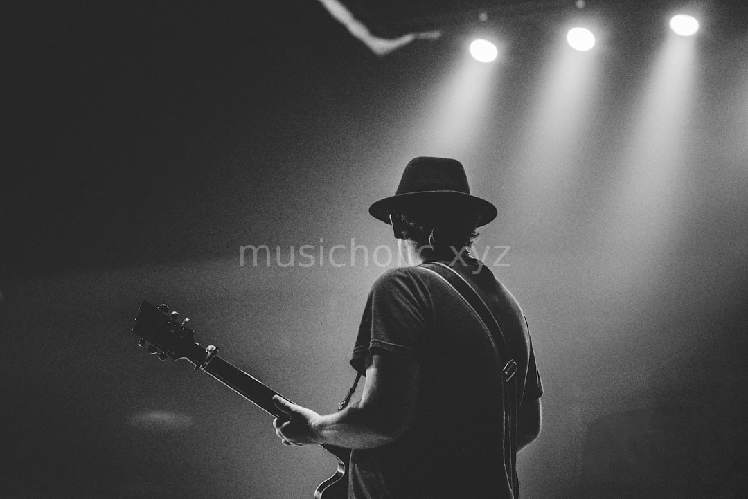 Musician performing