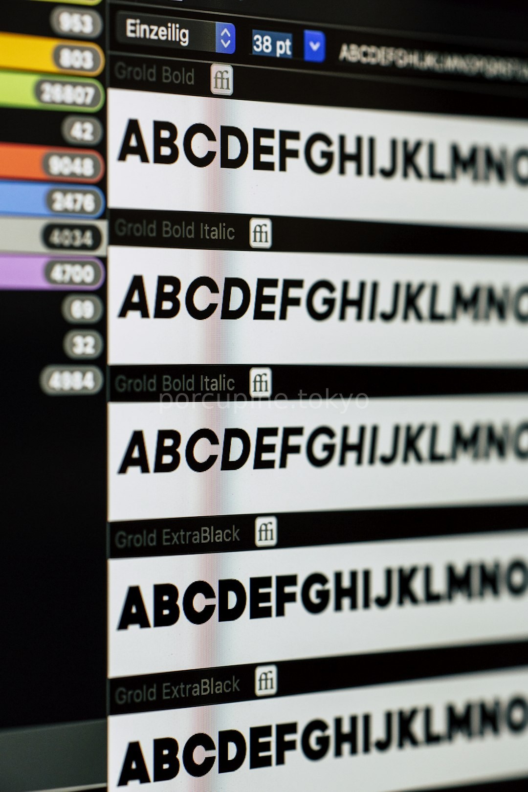 Typeface Design