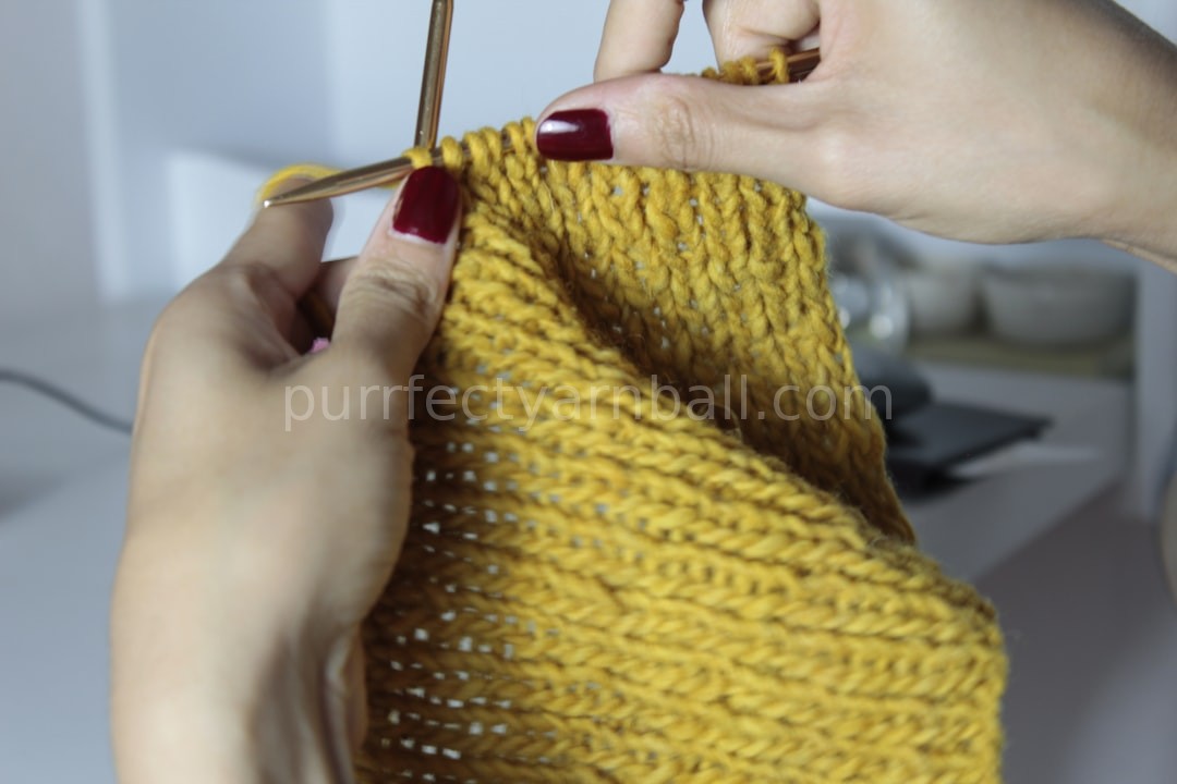Knitting art