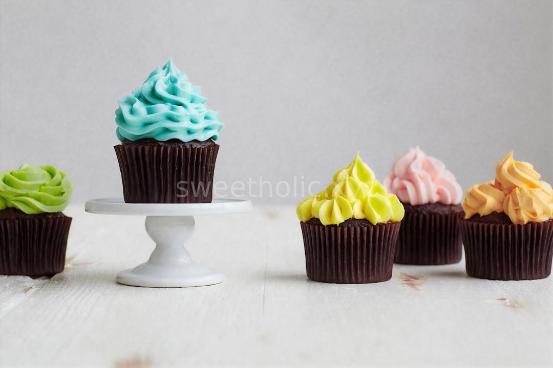 Fruit Sorbet Cupcake