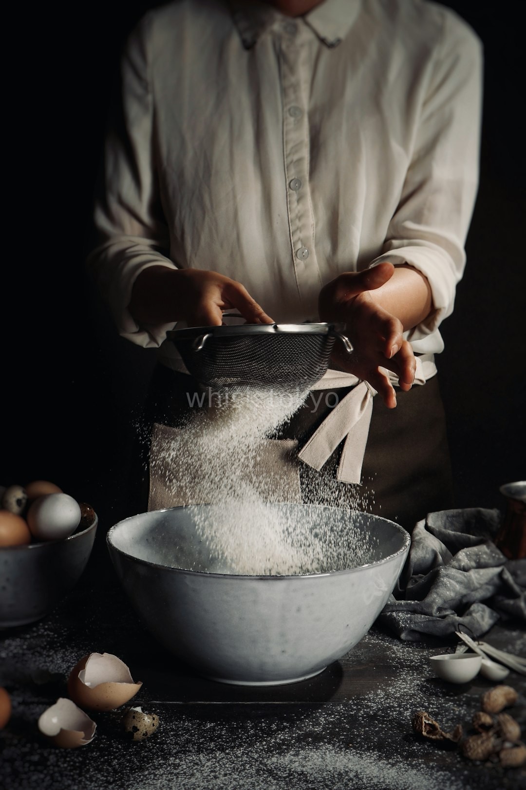 Baker at work
